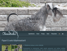 Tablet Screenshot of cheantake.com